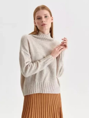 Zdjęcie produktu Luźny sweter z dodatkiem wełny TOP SECRET
