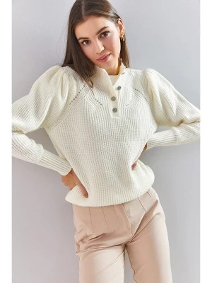 Zdjęcie produktu Lycalia Sweter w kolorze białym rozmiar: onesize
