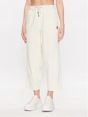 Zdjęcie produktu Lyle & Scott Spodnie materiałowe Workwear Trousers TRW1801V Biały Regular Fit