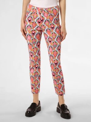 Zdjęcie produktu MAC Spodnie - Dream Chic Kobiety Bawełna wielokolorowy|wyrazisty róż|niebieski wzorzysty,