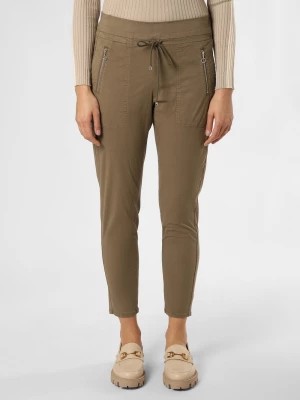 Zdjęcie produktu MAC Spodnie - Easy Kobiety Bawełna zielony jednolity,