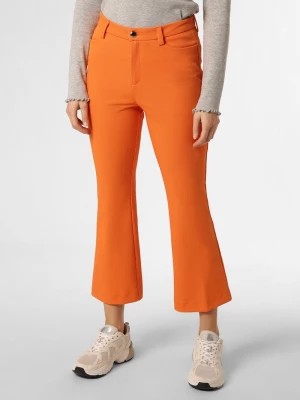Zdjęcie produktu MAC Spodnie Kobiety pomarańczowy wypukły wzór tkaniny,