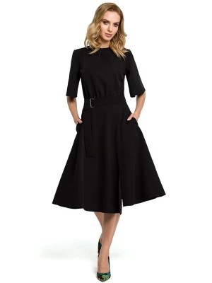 Zdjęcie produktu made of emotion Sukienka w kolorze czarnym rozmiar: L