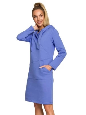 Zdjęcie produktu made of emotion Sukienka w kolorze niebieskofioletowym rozmiar: S