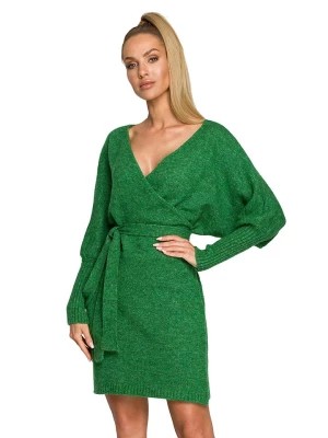 Zdjęcie produktu made of emotion Sukienka w kolorze zielonym rozmiar: S/M