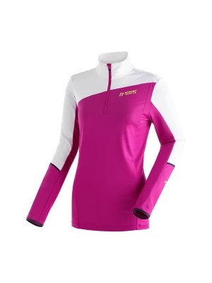 Zdjęcie produktu Maier Sports Bluza polarowa w kolorze różowo-białym rozmiar: 48