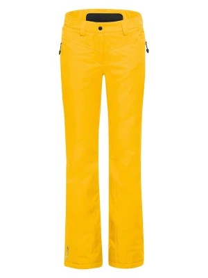 Zdjęcie produktu Maier Sports Spodnie narciarskie "Ronka" w kolorze żółtym rozmiar: 44