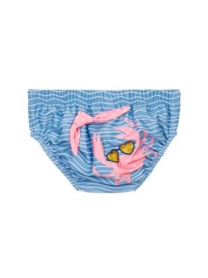 Zdjęcie produktu Majtki kąpielowe dla dziewczynki z pieluchą z filtrem UV Krab Playshoes