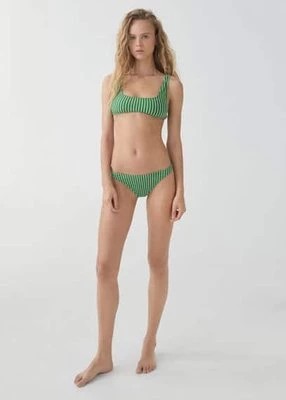 Zdjęcie produktu Figi bikini z teksturą w paski Mango