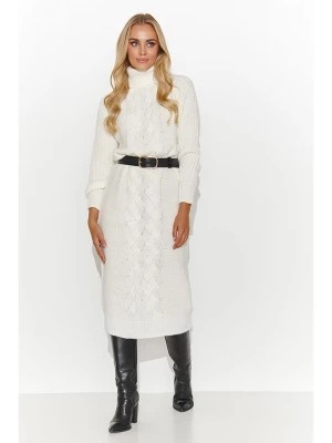 Zdjęcie produktu Makadamia Sukienka dzianinowa w kolorze białym rozmiar: onesize