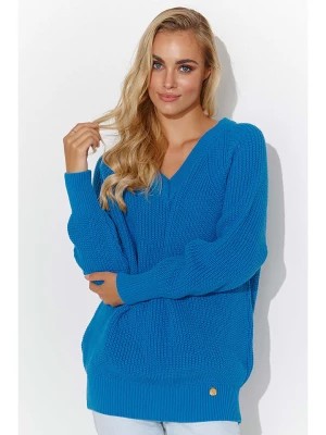 Zdjęcie produktu Makadamia Sweter w kolorze niebieskim rozmiar: onesize