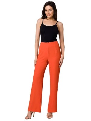 Zdjęcie produktu Makover Spodnie w kolorze pomarańczowym rozmiar: XXL