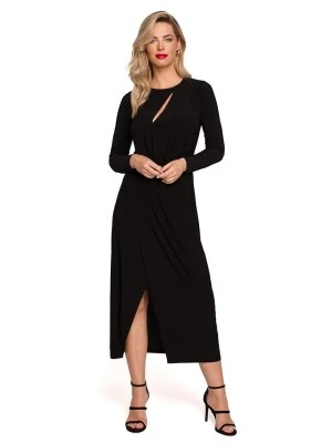 Zdjęcie produktu Makover Sukienka w kolorze czarnym rozmiar: L