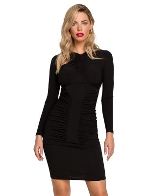 Zdjęcie produktu Makover Sukienka w kolorze czarnym rozmiar: M