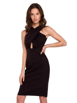 Zdjęcie produktu Makover Sukienka w kolorze czarnym rozmiar: S