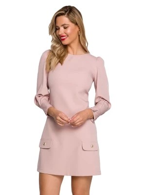 Zdjęcie produktu Makover Sukienka w kolorze jasnoróżowym rozmiar: M