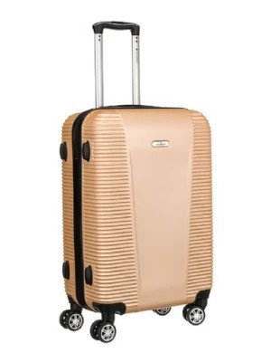 Zdjęcie produktu Mała walizka kabinowa z tworzywa ABS+ — Peterson beżowa