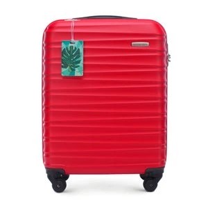Zdjęcie produktu Mała walizka z zawieszką czerwona Wittchen