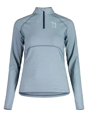 Zdjęcie produktu Maloja Koszulka sportowa "NerberryM" w kolorze błękitnym rozmiar: L