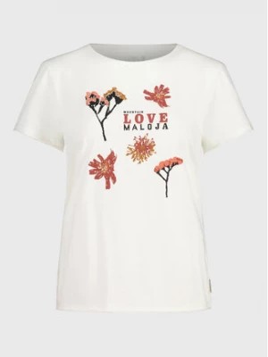 Zdjęcie produktu Maloja T-Shirt PadolaM. 35402-1-8585 Biały Regular Fit