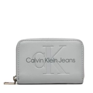 Zdjęcie produktu Mały Portfel Damski Calvin Klein Jeans Sculpted Med Zip Around Mono K60K612255 Szary