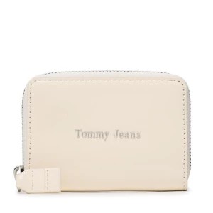 Zdjęcie produktu Mały Portfel Damski Tommy Jeans Tjw Must Small Za Patent Écru
