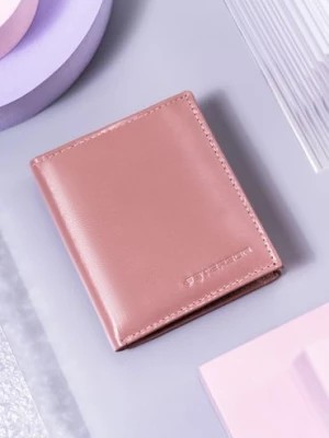 Zdjęcie produktu Mały, skórzany portfel damski bez zapięcia Peterson
