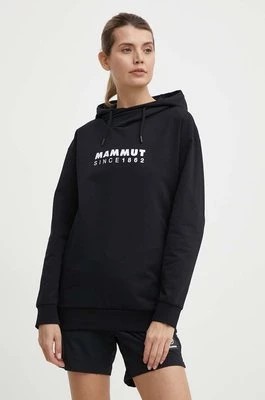Zdjęcie produktu Mammut bluza dresowa kolor czarny z kapturem