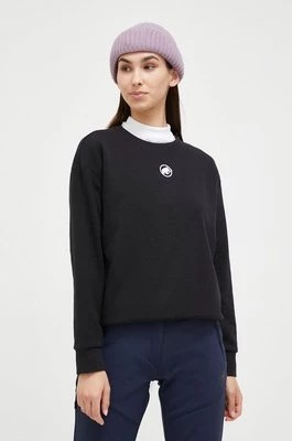 Zdjęcie produktu Mammut bluza dresowa Core kolor czarny z nadrukiem