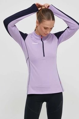 Zdjęcie produktu Mammut bluza sportowa Aenergy kolor fioletowy gładka