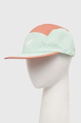Zdjęcie produktu Mammut czapka z daszkiem Aenergy Light kolor zielony wzorzysta