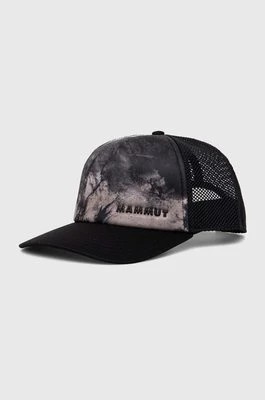 Zdjęcie produktu Mammut czapka z daszkiem Crag Cap Sender kolor czarny wzorzysta