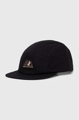Zdjęcie produktu Mammut czapka z daszkiem kolor czarny z aplikacją