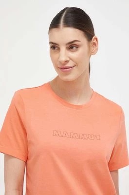 Zdjęcie produktu Mammut t-shirt sportowy Core Logo kolor pomarańczowy