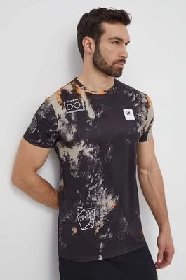 Zdjęcie produktu Mammut t-shirt sportowy kolor czarny wzorzysty