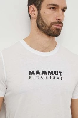 Zdjęcie produktu Mammut t-shirt sportowy Mammut Core kolor biały z nadrukiem