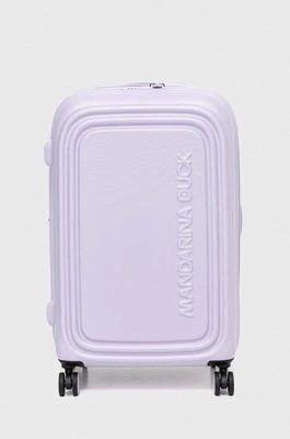 Zdjęcie produktu Mandarina Duck walizka LOGODUCK + kolor fioletowy P10SZV32