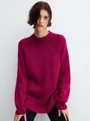 Zdjęcie produktu Mango Sweter Basta 57029103 Różowy Oversize