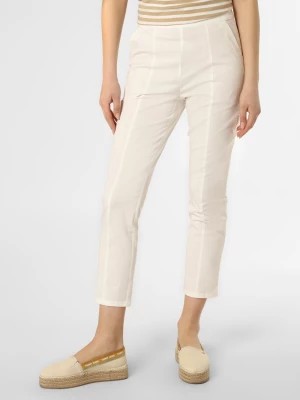 Zdjęcie produktu Marc Cain Collections Spodnie Kobiety Bawełna biały jednolity,