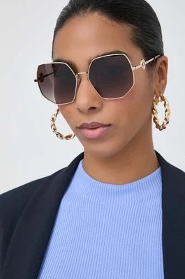 Zdjęcie produktu Marc Jacobs okulary przeciwsłoneczne damskie kolor brązowy MARC 730/S