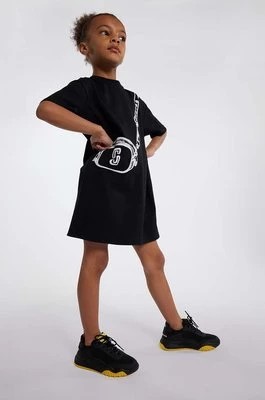 Zdjęcie produktu Marc Jacobs sukienka bawełniana dziecięca kolor czarny mini prosta