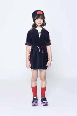 Zdjęcie produktu Marc Jacobs sukienka dziecięca kolor granatowy mini rozkloszowana