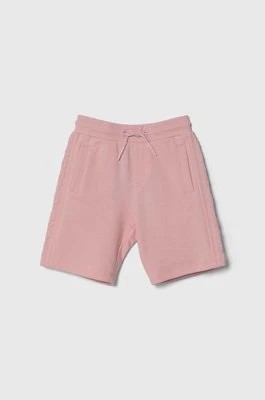 Zdjęcie produktu Marc Jacobs szorty bawełniane dziecięce kolor różowy gładkie