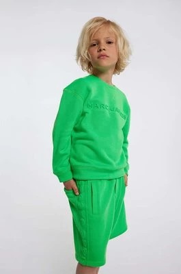Zdjęcie produktu Marc Jacobs szorty dziecięce kolor zielony gładkie regulowana talia