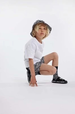Zdjęcie produktu Marc Jacobs t-shirt bawełniany dziecięcy kolor biały z nadrukiem