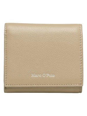 Zdjęcie produktu Marc O´Polo Skórzany portfel w kolorze beżowym - 10 x 9,5 x 3 cm rozmiar: onesize