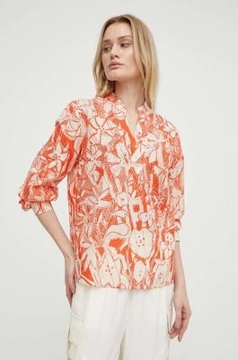 Zdjęcie produktu Marc O'Polo bluzka bawełniana damska wzorzysta