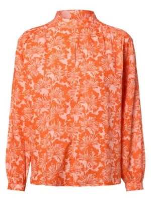 Zdjęcie produktu Marc O'Polo Bluzka damska Kobiety Bawełna pomarańczowy wzorzysty,