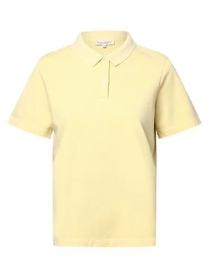 Zdjęcie produktu Marc O'Polo Damska koszulka polo Kobiety Stretch żółty jednolity,