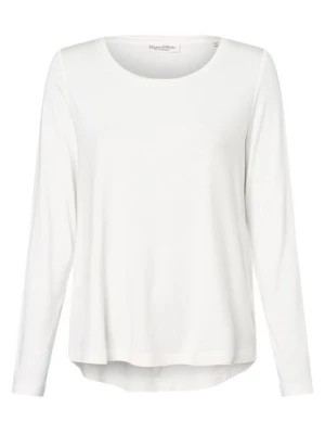 Zdjęcie produktu Marc O'Polo Damska koszulka z długim rękawem Kobiety Dżersej biały jednolity,